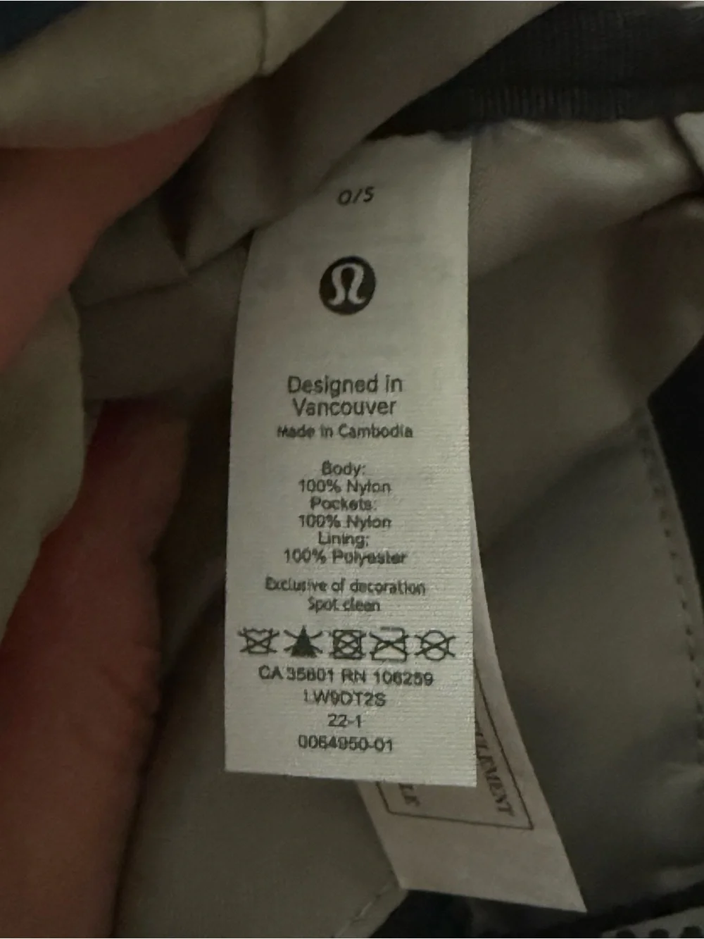 Lululemon Pack and Go Multi Wear Bag 7L NWOT
